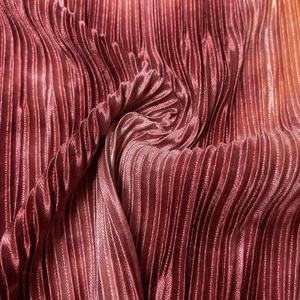 Tela plisada con estampado a rayas para ropa, máquina de pliegues con estampado de TIE-dye, <span class=keywords><strong>issey</strong></span> miyake, venta al por mayor, verano 2023 - Product Image 4