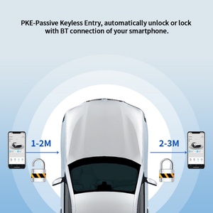 EASYGUARD Digital Smartphone Key <b>Dummy</b> Key Start With NFC Unlock/Lock Fit for Cars With Turn Key Start DC12v - Product Image 4