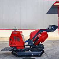 Mini Bétonnière sur Chenilles pour l'Approvisionnement Mondial, Qualité Stable et Assistance Après-Vente Complète pour les Acheteurs Étrangers