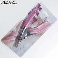 Coupe-ongles en acier inoxydable en forme de U pour les soins professionnels des ongles
