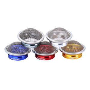 H20-ID40/44-OD70 Collier de filtre à air universel en alliage d'aluminium pour carburateur avec embout conique et protection de col de gaine - Product Image 6