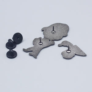 工厂价新款卡通辐射游戏主题金属珐琅胸针徽章 - Product Image 5