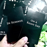 Personnalisez votre conception unique 54 cartes 350gsm cartes de tarot Lune Cartes de tarot pour débutant Oracle Deck