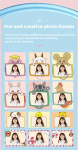 Kamera anak-anak Digital, cetakan foto Digital, kamera mainan hadiah HD termal cetak instan - Product Image 6