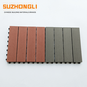 Gris DIY WPC 300*300mm Stick and Peel Decking Wood Out Garden Outdoor Nuevo azulejo <span class=keywords><strong>de</strong></span> suelo <span class=keywords><strong>de</strong></span> vinilo <span class=keywords><strong>de</strong></span> Pvc con alta calidad - Product Image 2