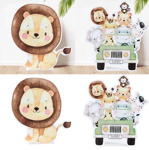 Jungle Animal KT Board Safari Theme Foam Borad Frame Baby Shower <span class=keywords><strong>Wild</strong></span> One 1st Birthday Party Decorations Kids - Product Image 6