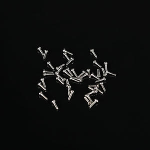Tornillos metálicos para gafas Zhejiang QT0065, piezas de reparación ligeras para patillas, puños y almohadillas nasales de gafas pequeñas y de sol. - Product Image 1