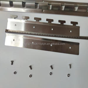 Tira de <span class=keywords><strong>Pvc</strong></span> para cortinas de puerta galvanizadas, gancho de clip de 304mm, ss201, 316, 200 - Product Image 2