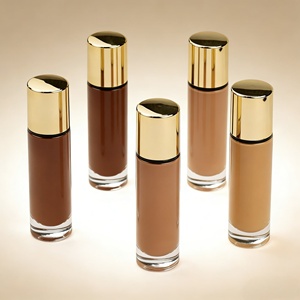 รองพื้นเนื้อแมทท์กันน้ำ 12 สี สำหรับแต่งหน้า ปกปิดเต็มขั้น พร้อมรับผลิตแบรนด์ส่วนตัว - Product Image 1