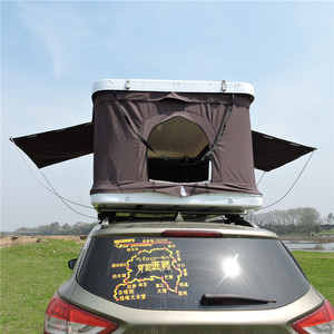 Cáscara dura <span class=keywords><strong>en</strong></span> la azotea de la tienda de camping 4x4 ripstop tela durable fácil conjunto impermeable de techo de coche para la venta 1-2 <span class=keywords><strong>hombre</strong></span> 4 temporada - Product Image 5