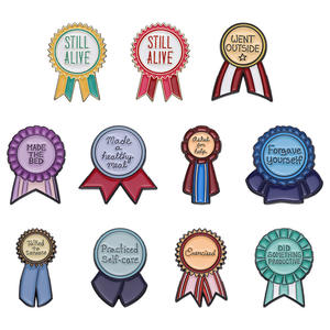 Medaglia Colorata all'Ingrosso con Logo Personalizzato, Divertente Medaglia Premio, Spilla con Smalto Morbido - Product Image 5