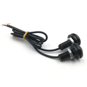 Luz Diurna para Auto Eagle Eye de 23mm, 4014 12SMD, Blanca + Amarilla, Doble Color, Luz de Señal de Giro y Reversa - Product Image 2