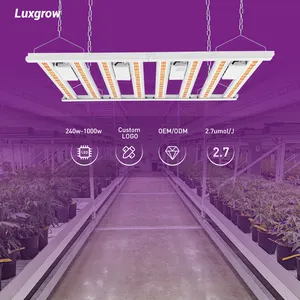 Distributor AS Kanada veg bloom hidroponik lampu pertumbuhan led spektrum penuh untuk tanaman dalam ruangan/penyemaian/berbunga