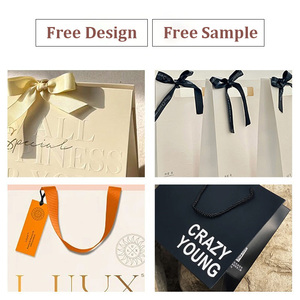 Biểu Tượng Tùy Chỉnh Thiết Kế Sang Trọng Túi Giấy Quà Tặng Bao Bì Túi Mua Sắm Túi Giấy Với Ribbon Xử Lý - Product Image 5