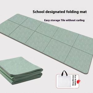 Tapete de Yoga Plegable y Portátil, Grueso, Antideslizante, para Gimnasio en Casa, Siesta de Estudiantes, Siesta Infantil, Material de Goma TPE, Logotipo OEM - Product Image 3