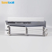 Support de plafond motorisé pour projecteur Seeball SW400, capacité 25 kg, moteur 20 W, avec bras transversal et course de 2 à 5 m