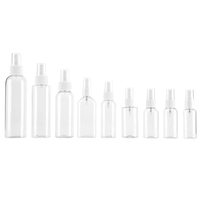 Bleu Opaque Mat PET Plastique 40ml Petit Trou Scellé Couvercle En Aluminium Bouchon Rotatif Bouteille Client Logo Impression Hôtel Commodités