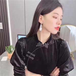 Accessoires en argent S925 pour la création de bijoux, support vide pour perles, boucle d'oreille en argent, perles de 10 à 18 mm, 21777 pour clous d'oreille, boucles d'oreilles - Product Image 2