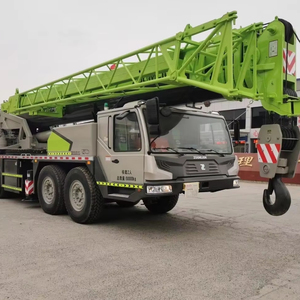 Secondhand Zoomlion 80 Ton Truck <b>Crane</b> Mobile Lifting Machinery with Weichai Engine & Gearbox for Construction Projects - Product Image 1