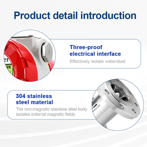 Flange Connection Stainless Steel Digital Variable Area Water Flow Meter Liquid Water Oil <strong>Fuel</strong> <strong>Measurement</strong> OEM - Product Image 5