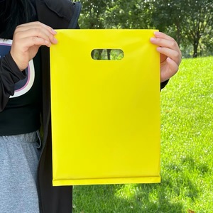 Bolsa de Plástico BOPP Desechable con Sellado Térmico y Asa Troquelada para Negocios - Product Image 4