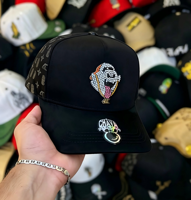 Gorra Ajustable de 5 Paneles, Novedades México, Gorras Beard Hats Caps, Sombreros Barbas Hats El Mago, Gorra Snapback