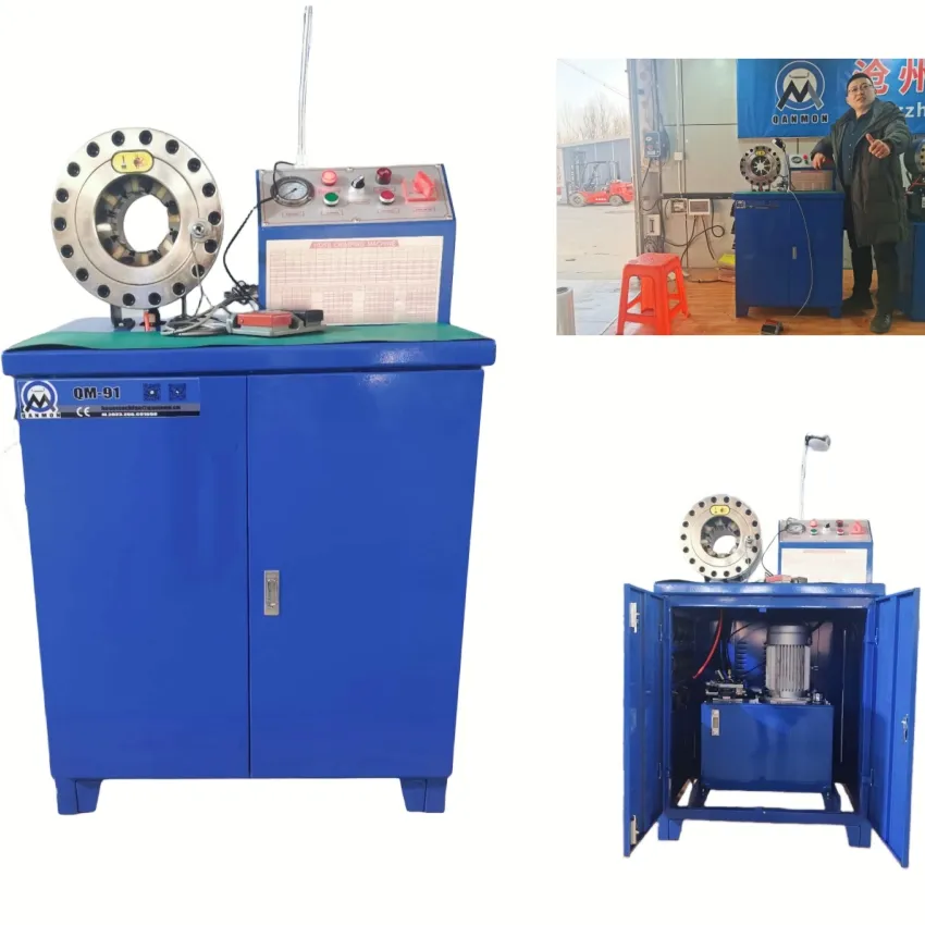 Factory sales direct 2 " hydraulic hose crimping machine in china prensa para mangueras hidraulicas