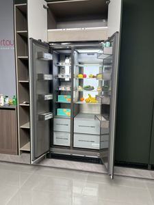 Réfrigérateur encastrable 455L 36 pouces en acier inoxydable, congélateur bas, No Frost, pour usage domestique et hôtelier - Product Image 2