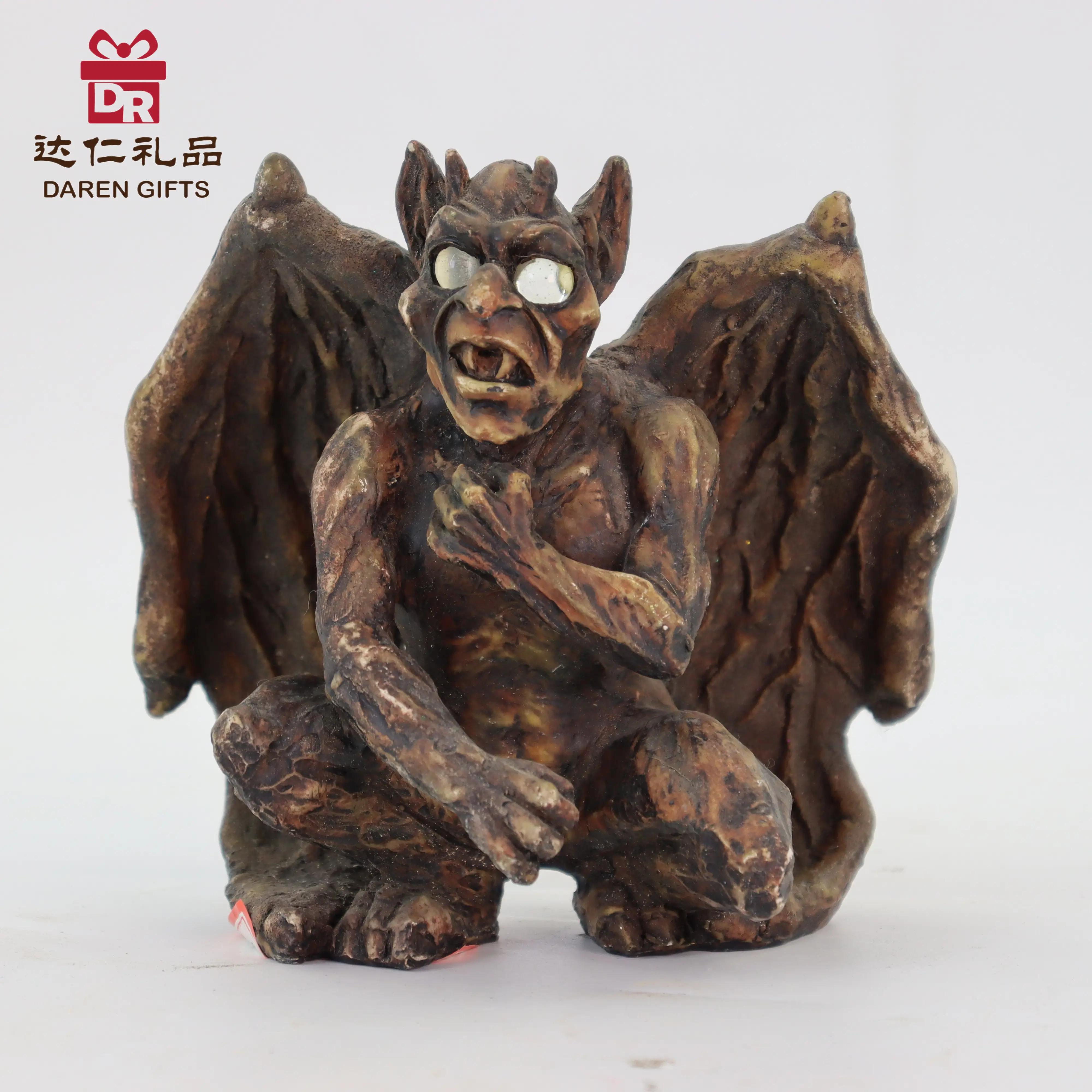 Harz-Modelle Statue Heimdekoration Satan Dämon Halloween Garten handgefertigtes Harz-Handwerk
