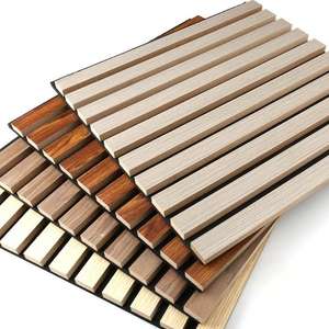 Panneaux acoustiques insonorisants en MDF à lattes, panneau acoustique en <span class=keywords><strong>mousse</strong></span> <span class=keywords><strong>de</strong></span> polyester cannelé, panneau acoustique <span class=keywords><strong>de</strong></span> forme spéciale, <span class=keywords><strong>plaque</strong></span> <span class=keywords><strong>de</strong></span> fond - Product Image 6