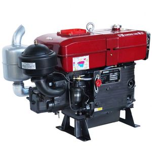 Moteur diesel monocylindre 4 temps Aokai ZS1100 pour machines agricoles, refroidi par eau, démarrage électrique, 1,473 L, 16,18 kW, 20/2200 - Product Image 2