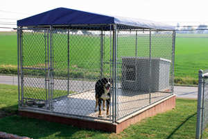 Fácil de instalar American Metal <span class=keywords><strong>Dog</strong></span> Kennel Outdoor Big <span class=keywords><strong>Dog</strong></span> Cage Pet Playpen - Product Image 3