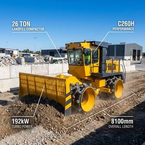 Nouveau Compacteur Hydraulique de 26 Tonnes pour Déchets, Camion Compacteur Routier Efficace à Vendre - Product Image 1