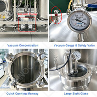 Prijs van een HNOC voedselveilige machine voor het vacuümverdampen van gecondenseerde melk, sauzen en sappen met valfilmtechnologie