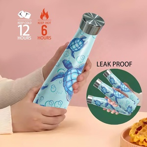 Offre Spéciale – Bouteille Isotherme en Acier Inoxydable à Col Étroit 300ML 450ML avec Couvercle Métallique – Type Cola - Product Image 3