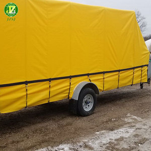 900 G/m 700 Gsm Couleur Crème 6X6 Mètres 12x12 950g Rouleau de Tissu de Bâche Enduit de <span class=keywords><strong>Pvc</strong></span> pour Camion Sider - Product Image 2