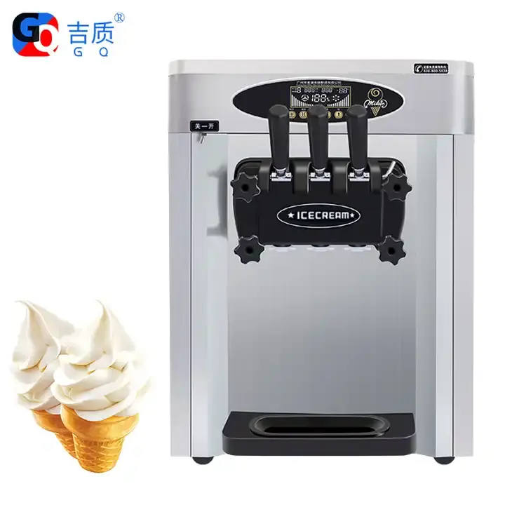 GQ-618STB Popular Commercial Ice Cream Machine Supplier of Ice Cream Making in Guangzhou for Sale