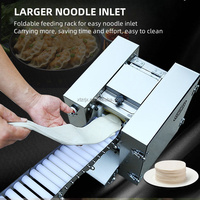 Machine Automatique à Feuilles de Raviolis, Rouleaux de Printemps, Crêpes, Tortillas, Chapatis et Rotis