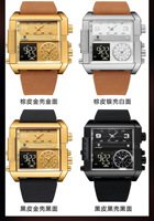 Montre Homme POEDAGAR 997 de Qualité Supérieure à Quartz avec Bracelet en Cuir, Étanche, Lumineuse, Affichage de la Semaine, Multifonctionnelle - Vente Flash