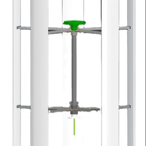 Residencial turbina de viento vertical doméstica de la turbina de viento 600w 24v molino de viento jardín granja marina nave - Product Image 1