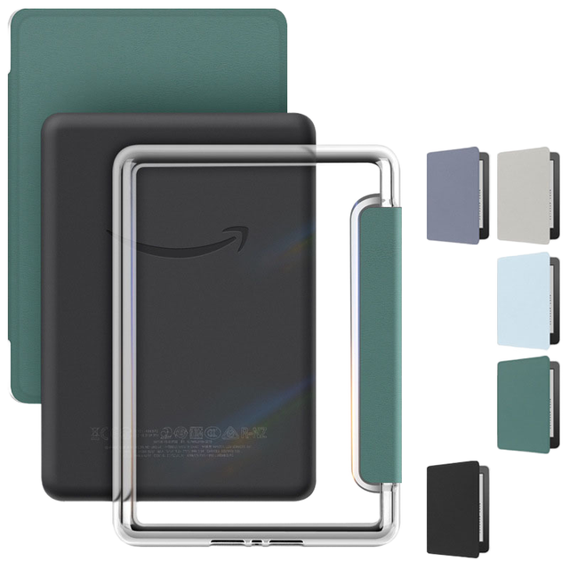Hot Selling Customizable Logo E Reader Kindle case Paperwhite 12th Gen 2024 7inch Shockproof Dustproof Acrylic Back Cover