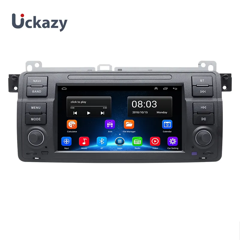 11 2 Din Android Multimídia Carro SEM DVD Player do carro Para BMW E46 M3 75 Coupe Rover 318/320/325/330/335 Áudio Estéreo rádio GPS Unidade de Cabeça