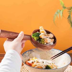 Mini cuchara de polvo hecha a mano, cuchara de agua de madera, cuchara de sal de baño para Sauna, cuchara medidora de granos de café, utensilios de cocina - Product Image 4