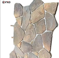 Panneau mural en pierre PU léger, imperméable, imitation polyuréthane, pierre champignon pour la décoration murale extérieure du jardin