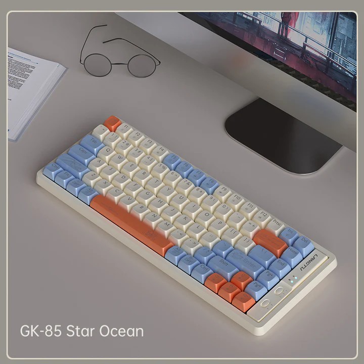 LANGTU GK85 ホットスワップメカニカルキーボード RGBバックライト付き