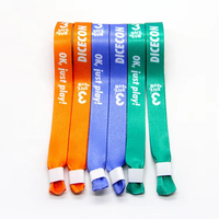 Bracelets de baril personnalisés pour fête, bracelet-montre en tissu uni, vêtement d'entrée, événement, Concert, nouvelle collection