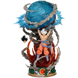 Wholesale 56cm Super large Vitality bomb Goku action figure toys PVC doll model anime Dragon Balls