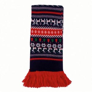 Écharpe de supporter de football longue personnalisée avec logo imprimé pour la promotion hivernale - Product Image 5