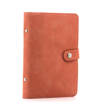 Planificateur A6 personnalisable pochettes en cuir PU carnet magnétique organisateur budget classeur avec enveloppes à monnaie