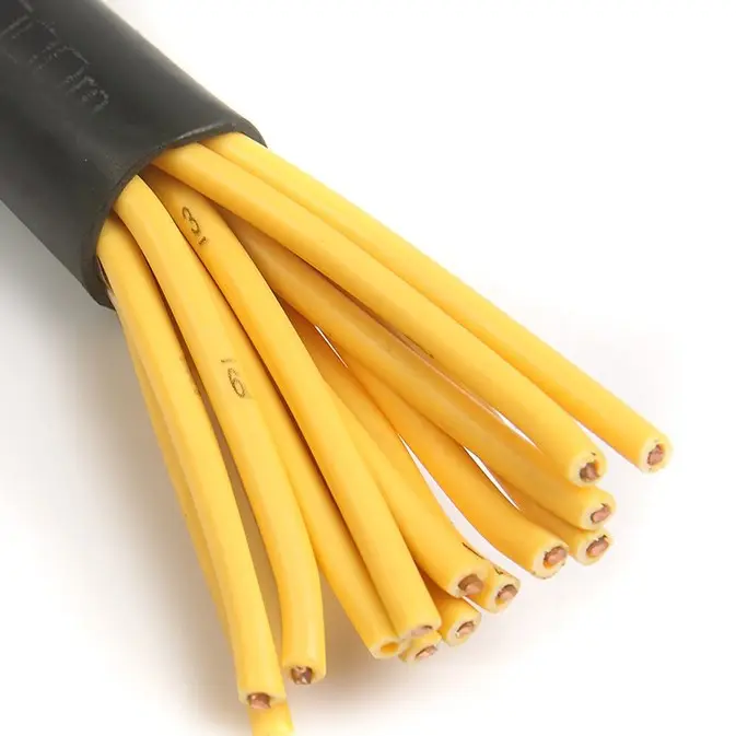 450/750v 2-61 Pvc Sheathed Multicore Circular Earth 0.5mm 0.75mm 1mm 1.5mm 2.5mm 4mm 6mm 10mm Kvv Control Cable electric Wire